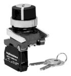 Переключатель ВК21-ВG03      2з  (3 положения) с фикс., ключ   I-0-I