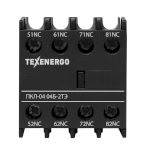 Приставка контактная ПКЛ-04 04Б-2ТЭ 10А 0НО+4НЗ Теxenergo черная