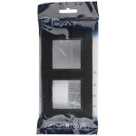 Рамка для розеток и выключателей ЭРА Elegance 14-5012-05 Classic, на 2 поста, антрацит