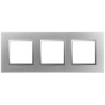 Рамка для розеток и выключателей ЭРА Elegance 14-5013-03 Classic, на 3 поста, алюминий
