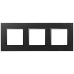 Рамка для розеток и выключателей ЭРА Elegance 14-5013-05 Classic, на 3 поста, антрацит