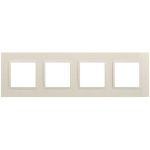 Рамка для розеток и выключателей ЭРА Elegance 14-5014-02 Classic, на 4 поста, слоновая кость