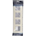 Рамка для розеток и выключателей ЭРА Elegance 14-5014-02 Classic, на 4 поста, слоновая кость