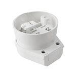 Разъём РВШ 32-002 УХЛ4 32А о/у  белый,  латунные контакты