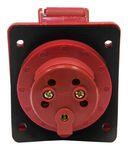 Розетка 415 стац. СУ 3Р+PE+N  16А  380В   IP44