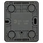 Розетка ЭРА Эксперт 11-3201-05 TV одиночная, IP20, ОУ, антрацит