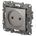 Розетка ЭРА Серия 12 12-2105-16 , 2P, 16А-250В, титан