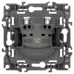 Розетка ЭРА Серия 12 12-2105-16 , 2P, 16А-250В, титан