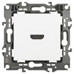 Розетка ЭРА Серия 12 12-3114-01М HDMI, белый матовый