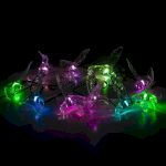 Садовая гирлянда ЭРА ERASF22-26 Колибри на солнечной батарее 3.8 метра