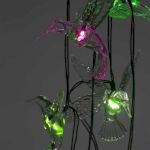 Садовая гирлянда ЭРА ERASF22-26 Колибри на солнечной батарее 3.8 метра