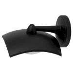 Садово-парковый светильник ЭРА ДБУ 07-8-004 Дели 4 черный 4 гранный настенный IP44 светодиодный 8Вт 6500K