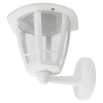 Садово-парковый светильник ЭРА ДБУ 07-8-005 3000К Дели 1 белый 6 гранный настенный IP44 светодиодный 8Вт 3000K