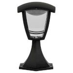 Садово-парковый светильник ЭРА ДТУ 07-8-001 Валенсия черный 4 гранный напольный IP44 светодиодный 8Вт 3000K