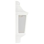 Садово-парковый светильник ЭРА НБУ 06-60-003 Ника 60Вт белый прозрачный