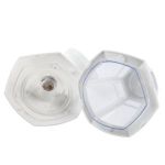 Садово-парковый светильник ЭРА НБУ 07-40-004 Дели 3 белый 6 гранный настенный IP44 Е27 max40Вт