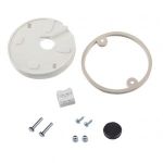 Садово-парковый светильник ЭРА НБУ 07-40-004 Дели 3 белый 6 гранный настенный IP44 Е27 max40Вт