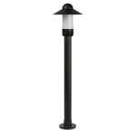Садово-парковый светильник ЭРА НТУ 01-60-010 Поллар напольный черный IP54 Е27 max60Вт h1060мм