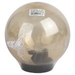 Садово-парковый светильник ЭРА НТУ 01-60-203 шар золотистый на опору / кронштейн IP44 Е27 max60Вт d200mm