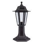 Садово-парковый светильник ЭРА Шестигранные НТУ 06-60-001 черный 6 гранный напольный IP44 Е27 max60Вт