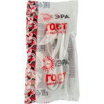 Шнур сетевой с вилкой ЭРА  U-3x1,5-1,5m-W с заземлением 1,5м ПВС 3x1,5мм2 белый