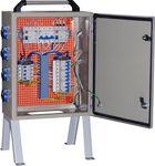 Щит механизации ЩМ- РУСП- 100-4х1П-3х3П IP54 (ВВ-100А с  УЗО, 4 роз. 1Р+N+РЕ 16A, 3 роз.  3Р+N+PE 32А)