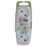 SP-3-W ЭРА Тройник 3гн, без заземл.(белый) (10/60/1200)