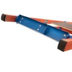 Стремянка диэлектрическая стеклопластиковая с симметричной опорой телеком ССД-1,0  Т (Н-1,8м, 4ступ,)