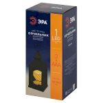 Светильник ЭРА ERANY-DF02 новогодний светодиодный Сочельник черный 3*AАA 10*10*23 см