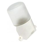 Светильник ЭРА НББ 01-60-002 для бани пластик/стекло наклонный IP65 E27 max 60Вт 158х116х85 белый