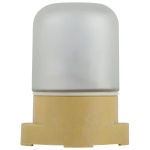 Светильник ЭРА НББ 01-60-007 для бани пластик/стекло прямой IP65 E27 max 60Вт 137х107х84 сосна