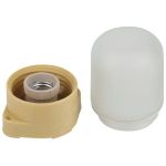 Светильник ЭРА НББ 01-60-007 для бани пластик/стекло прямой IP65 E27 max 60Вт 137х107х84 сосна