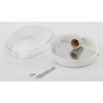 Светильник ЭРА НБП 06-60-011 Сириус антивандальный IP54 E27 max 60Вт D220 круг призма