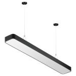 Светильник LED ЭРА Geometria SPO-111-B-40K-060 Block 60Вт 4000К 7200Лм IP40 1200*300*60 черный подвесной драйвер внутри