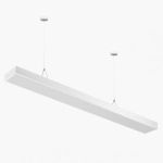 Светильник LED ЭРА Geometria SPO-114-W-40K-036 Block 36Вт 4000К 2800Лм IP40 1200*130*50 белый подвесной драйвер внутри