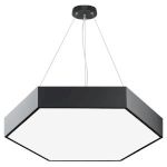 Светильник LED ЭРА Geometria SPO-121-B-40K-038 Hexagon 38Вт 4000K 4000Лм IP40 600*80 черный подвесной драйвер внутри