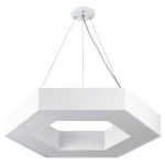 Светильник LED ЭРА Geometria SPO-124-W-40K-051 Hexagon 51Вт 4000К 800*800*80 белый подвесной драйвер внутри