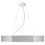 Светильник LED ЭРА Geometria SPO-124-W-40K-051 Hexagon 51Вт 4000К 800*800*80 белый подвесной драйвер внутри
