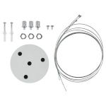 Светильник LED ЭРА Geometria SPO-124-W-40K-051 Hexagon 51Вт 4000К 800*800*80 белый подвесной драйвер внутри