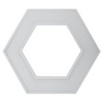 Светильник LED ЭРА Geometria SPO-124-W-40K-051 Hexagon 51Вт 4000К 800*800*80 белый подвесной драйвер внутри