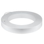 Светильник LED ЭРА Geometria SPO-133-W-40K-045 Ring 45Вт 4000K 3200Лм IP40 600*80 белый подвесной драйвер внутри