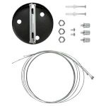 Светильник LED ЭРА Geometria SPO-134-B-40K-056 Ring 56Вт 4000К 4200Лм IP40 800*80 черный подвесной драйвер внутри