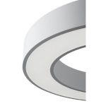Светильник LED ЭРА Geometria SPO-134-W-40K-056 Ring 56Вт 4000К 4200Лм IP40 800*80 белый подвесной драйвер внутри