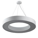 Светильник LED ЭРА Geometria SPO-134-W-40K-056 Ring 56Вт 4000К 4200Лм IP40 800*800*80 белый подвесной