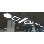 Светильник LED ЭРА Geometria SPO-143-W-40K-056 Igrek 56Вт 4000К 3700Лм IP40 900*900*80 белый подвесной