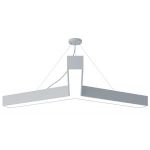 Светильник LED ЭРА Geometria SPO-144-W-40K-066 Igrek 66Вт 4000К 4000Лм IP40 1200*1200*80 белый подвесной