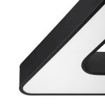 Светильник LED ЭРА Geometria SPO-153-B-40K-030 Delta 30Вт 4000К 2100Лм IP40 600*600*80 черный подвесной