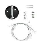 Светильник LED ЭРА Geometria SPO-153-B-40K-030 Delta 30Вт 4000К 2100Лм IP40 600*600*80 черный подвесной