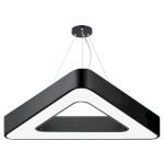 Светильник LED ЭРА Geometria SPO-153-B-40K-030 Delta 30Вт 4000К 2100Лм IP40 600*80 черный подвесной драйвер внутри