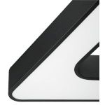 Светильник LED ЭРА Geometria SPO-153-B-40K-030 Delta 30Вт 4000К 2100Лм IP40 600*80 черный подвесной драйвер внутри